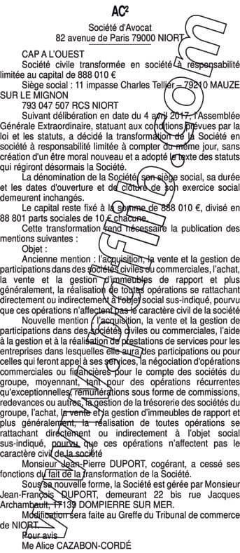 Contenu publication