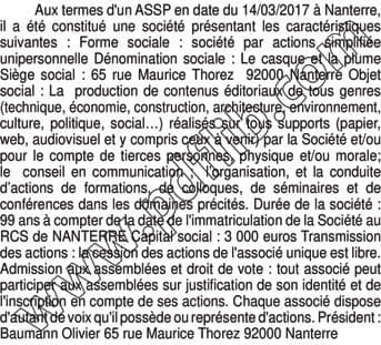 Contenu publication