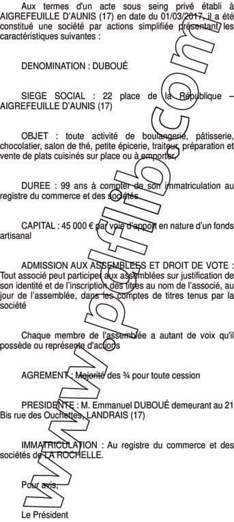 Contenu publication