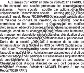 Contenu publication