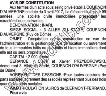 Contenu publication