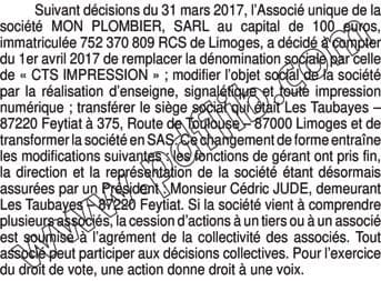 Contenu publication