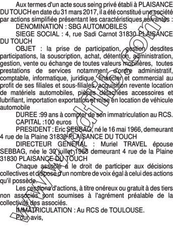 Contenu publication