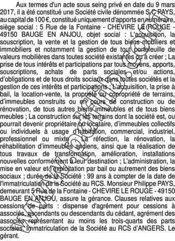 Contenu publication