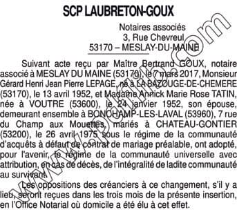 Contenu publication