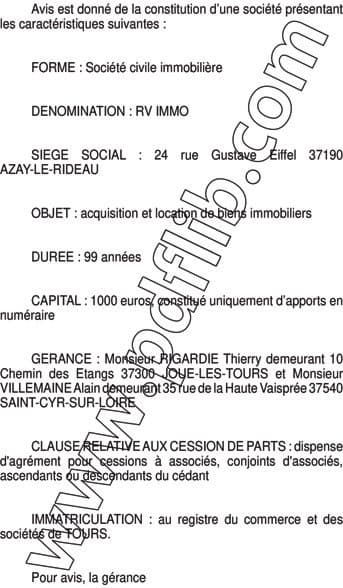 Contenu publication