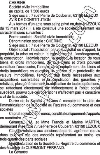 Contenu publication