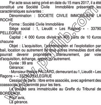 Contenu publication
