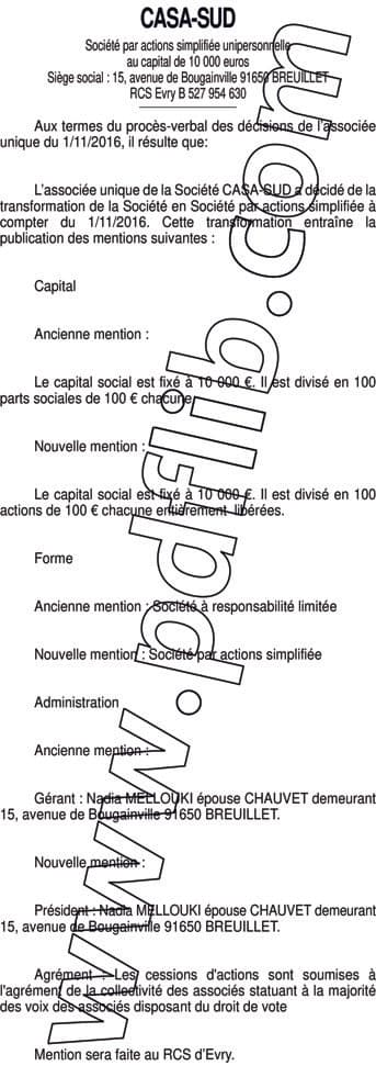 Contenu publication
