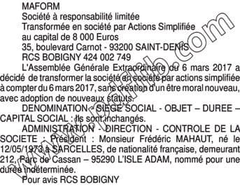 Contenu publication