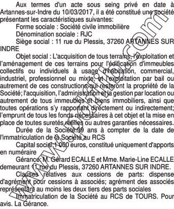 Contenu publication