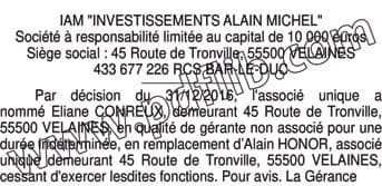 Contenu publication