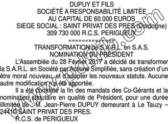 Contenu publication