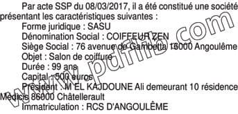 Contenu publication