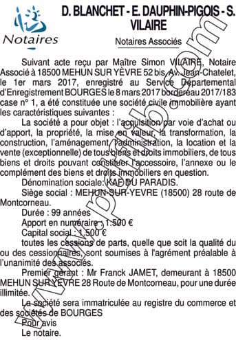 Contenu publication