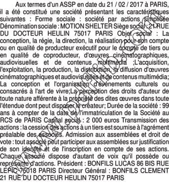 Contenu publication