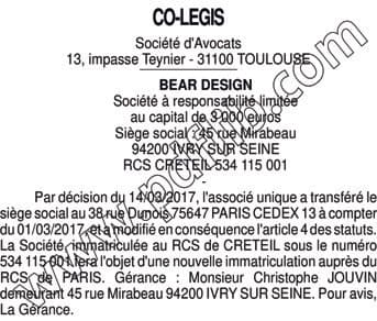 Contenu publication