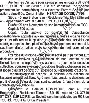 Contenu publication