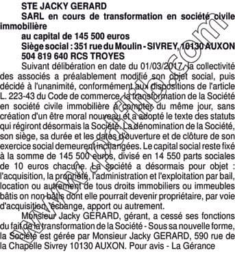 Contenu publication