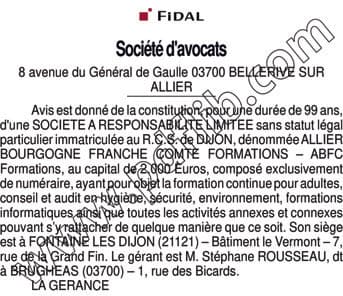 Contenu publication