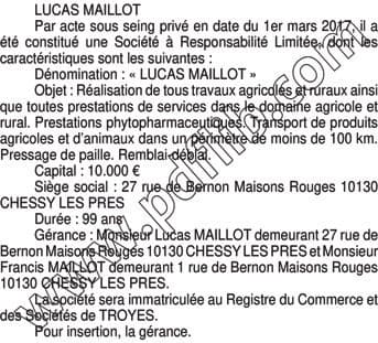 Contenu publication