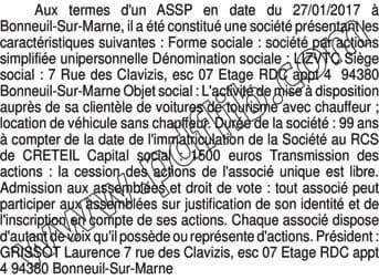 Contenu publication