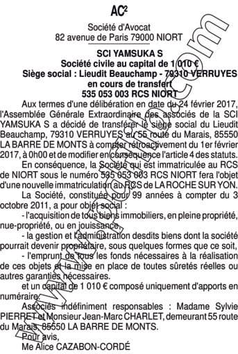 Contenu publication
