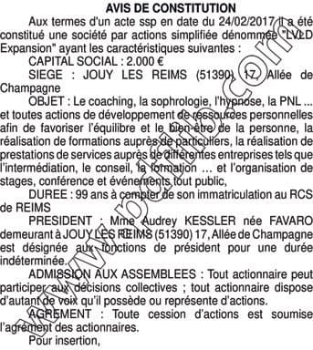 Contenu publication