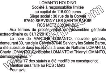 Contenu publication