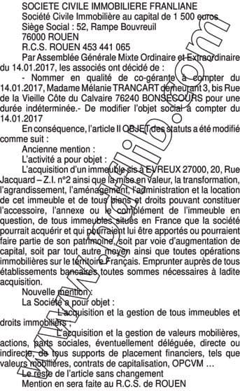 Contenu publication