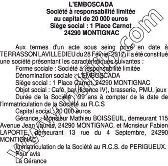 Contenu publication