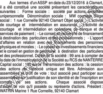 Contenu publication