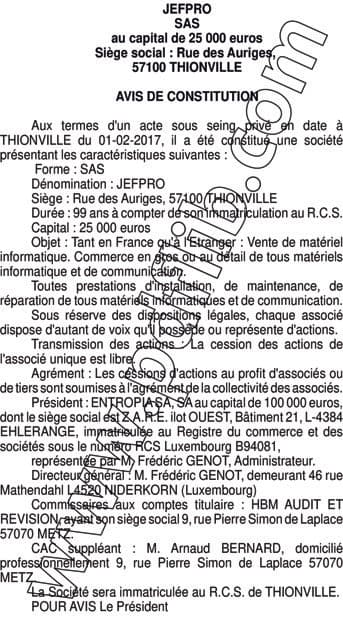 Contenu publication
