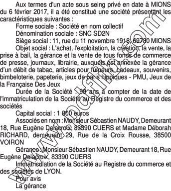 Contenu publication