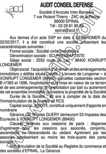 Contenu publication