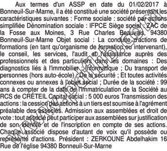 Contenu publication