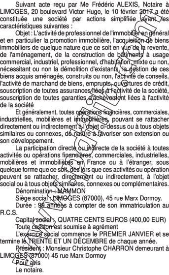 Contenu publication