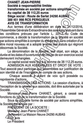 Contenu publication