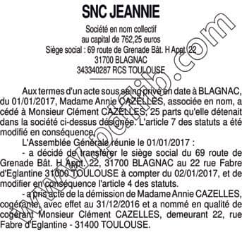 Contenu publication