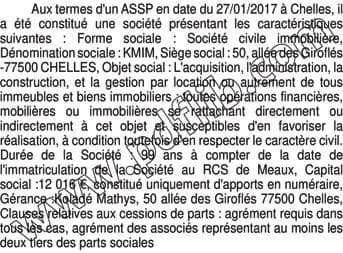 Contenu publication