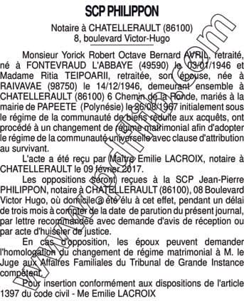 Contenu publication
