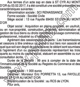 Contenu publication