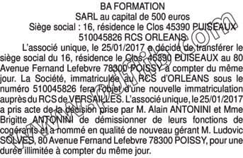 Contenu publication