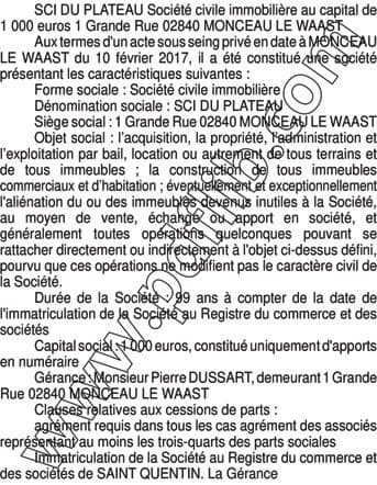 Contenu publication