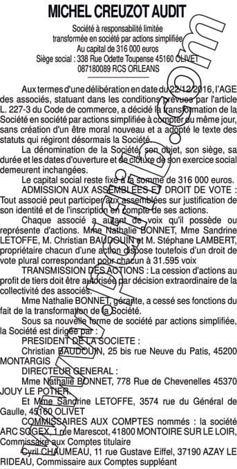 Contenu publication