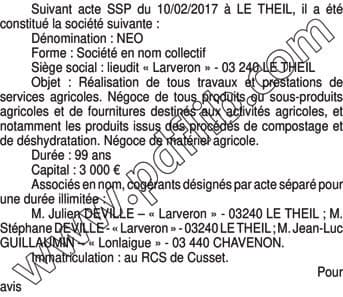 Contenu publication