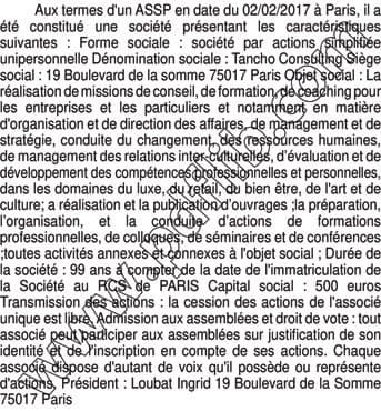 Contenu publication