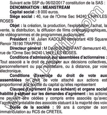 Contenu publication