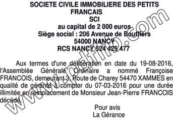 Contenu publication