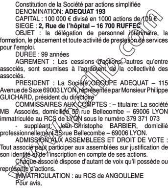Contenu publication